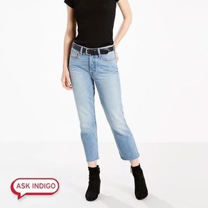 Wedgie fit straight Levi jeans